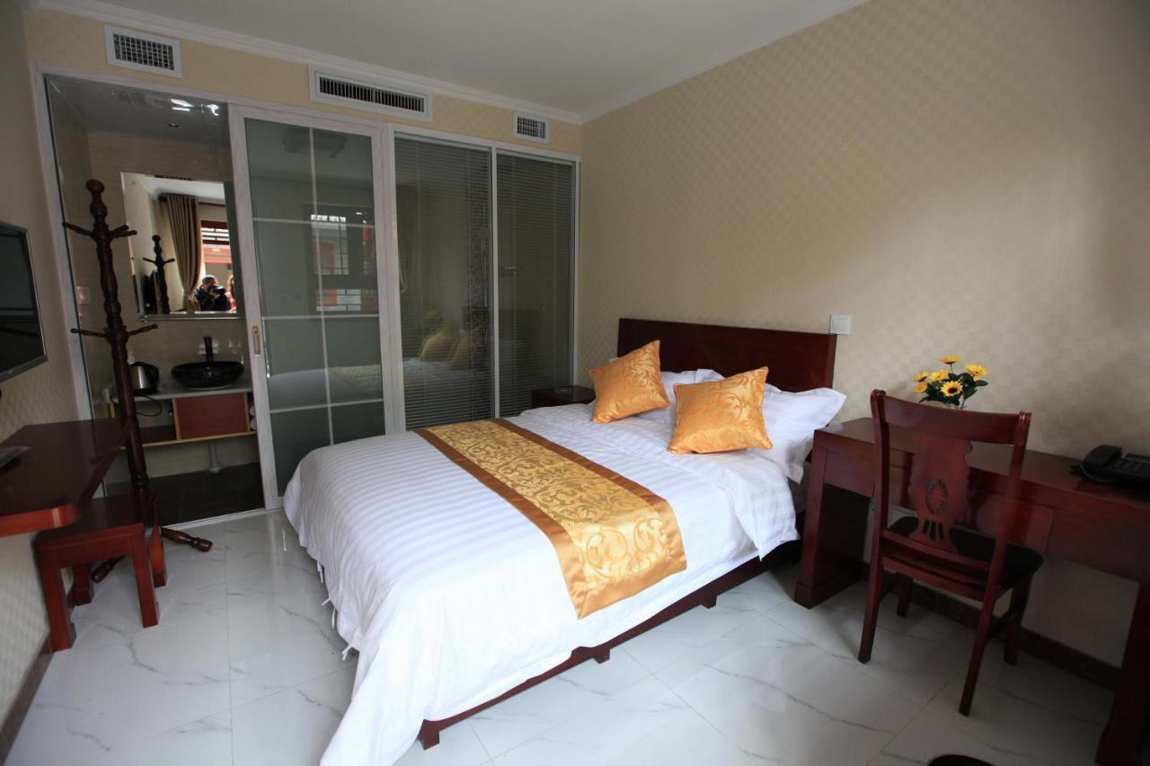 בייג'ינג Zhantan Courtyard Hotel מראה חיצוני תמונה