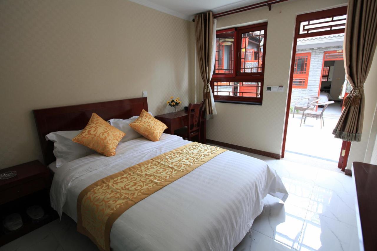 בייג'ינג Zhantan Courtyard Hotel מראה חיצוני תמונה