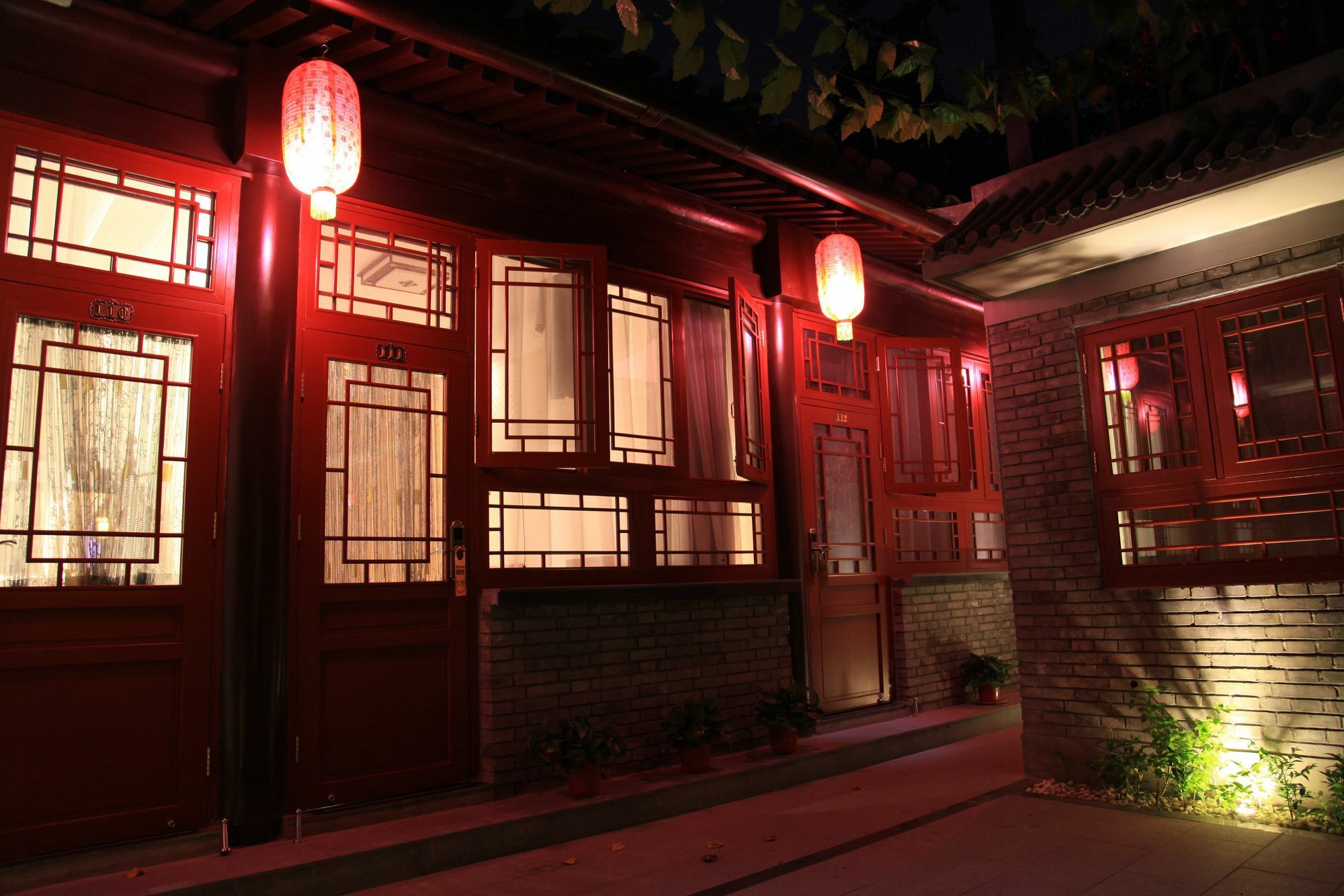 בייג'ינג Zhantan Courtyard Hotel מראה חיצוני תמונה